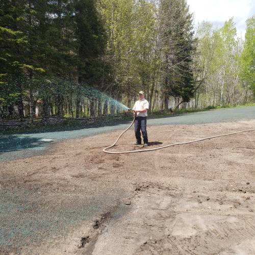 Hydroseeding